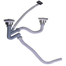 kitchen sink siphon 110mm dia with strainer pipe